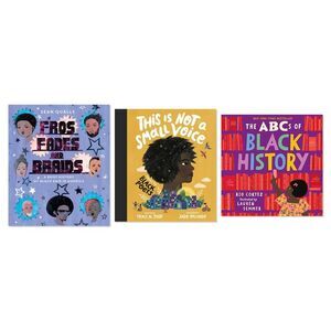 Black History & Culture 3-Book Collection - Poetry, Hair Heritage & ABCs